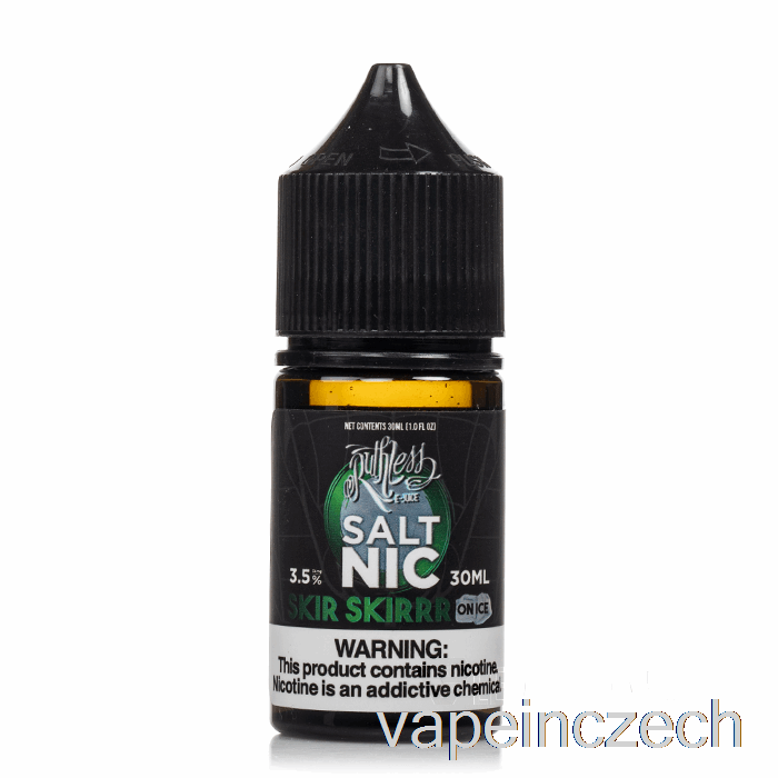 Skir Skirr Na Ledu - Nemilosrdná Sůl - 30ml 50mg Vape Bez Nikotinu